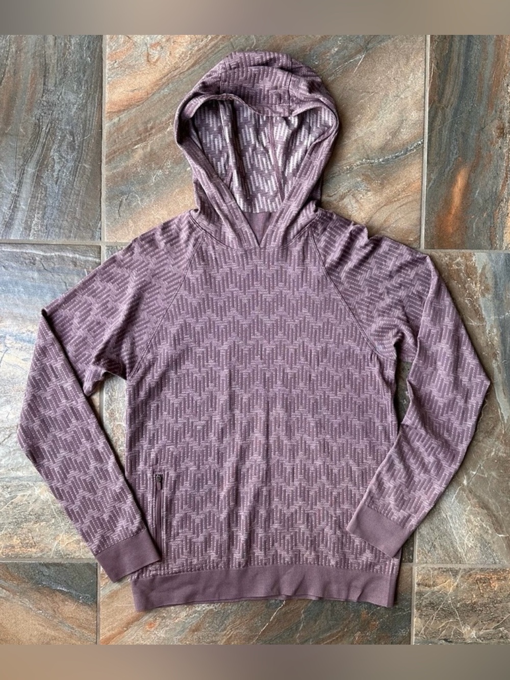 Lululemon Rest Less Hoodie Relaxed Women's Size Small Antique Bark / Smoky Blush
